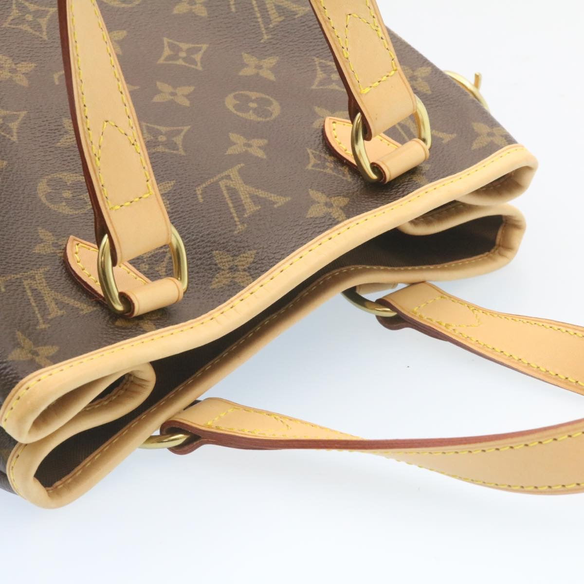 LOUIS VUITTON Monogram Batignolles Hand Bag M51156 LV Auth 27841A