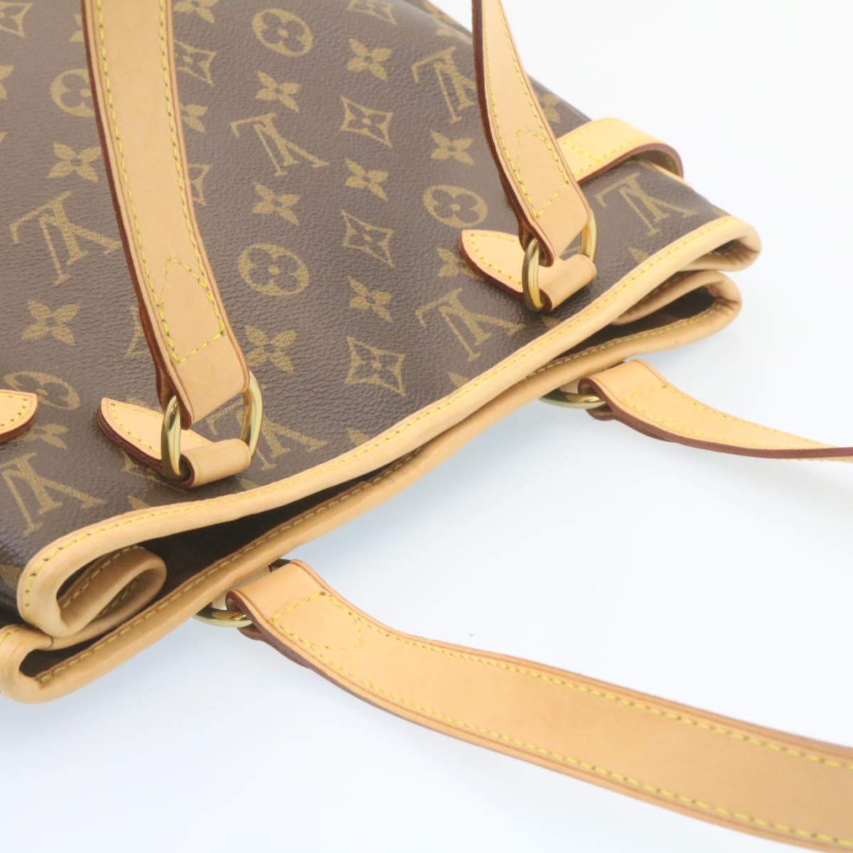 LOUIS VUITTON Monogram Batignolles Vertical Tote Bag M51153 LV Auth 27842A