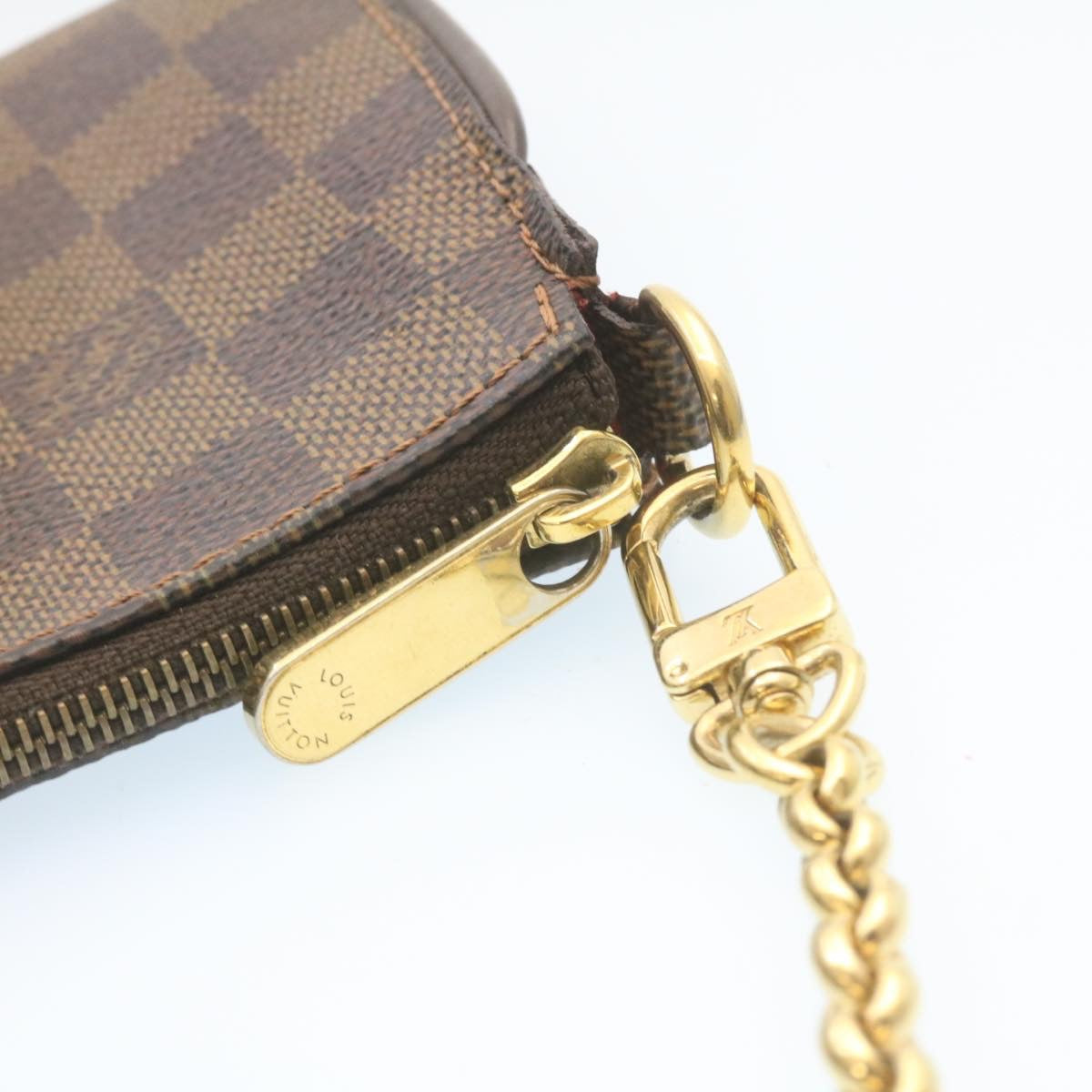 LOUIS VUITTON Damier Ebene Sophie 2Way Shoulder Pouch N51135 LV Auth 28177A