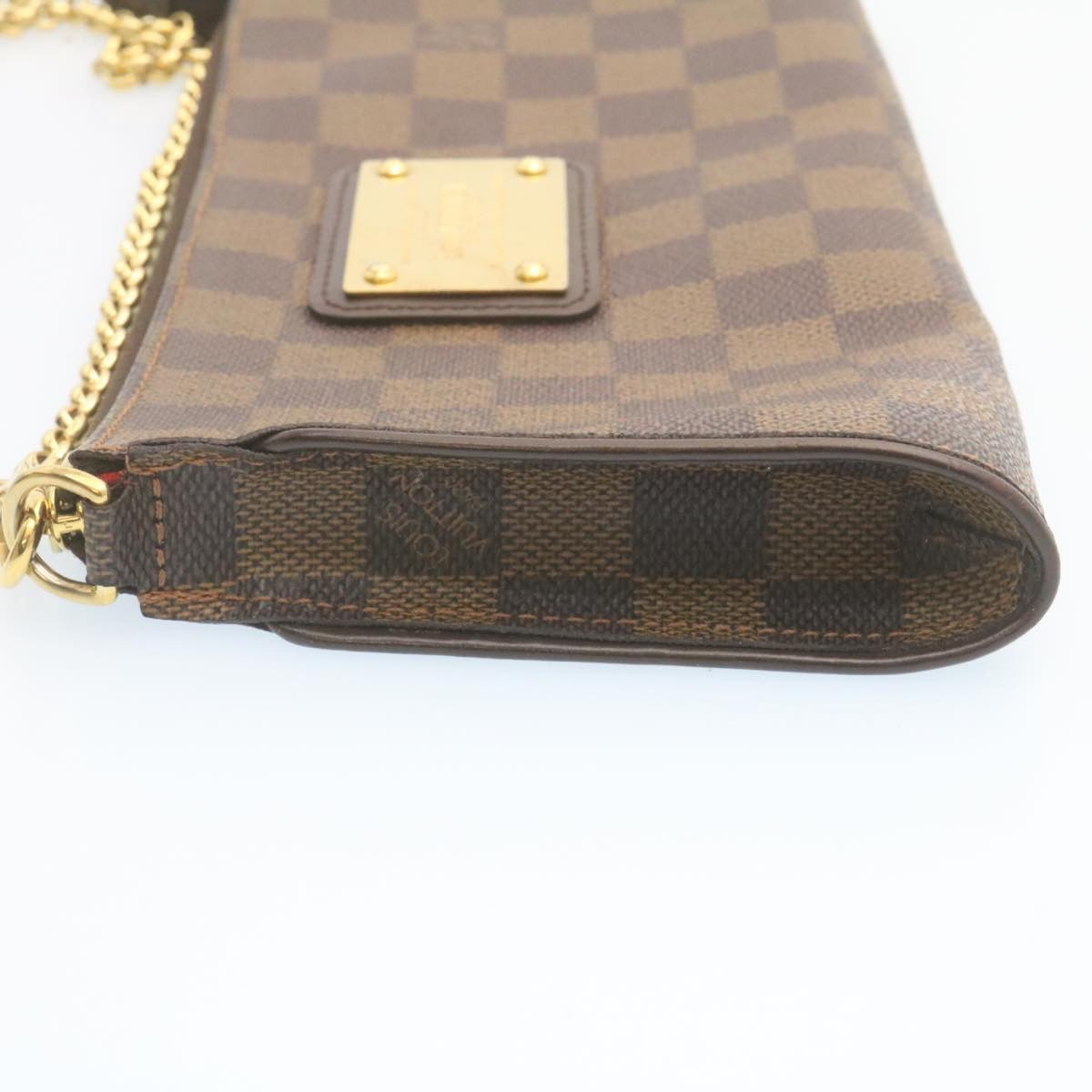 LOUIS VUITTON Damier Ebene Sophie 2Way Shoulder Pouch N51135 LV Auth 28177A