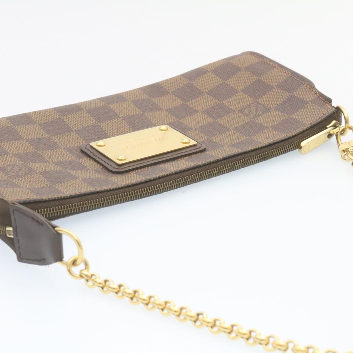 LOUIS VUITTON Damier Ebene Sophie 2Way Shoulder Pouch N51135 LV Auth 28177A