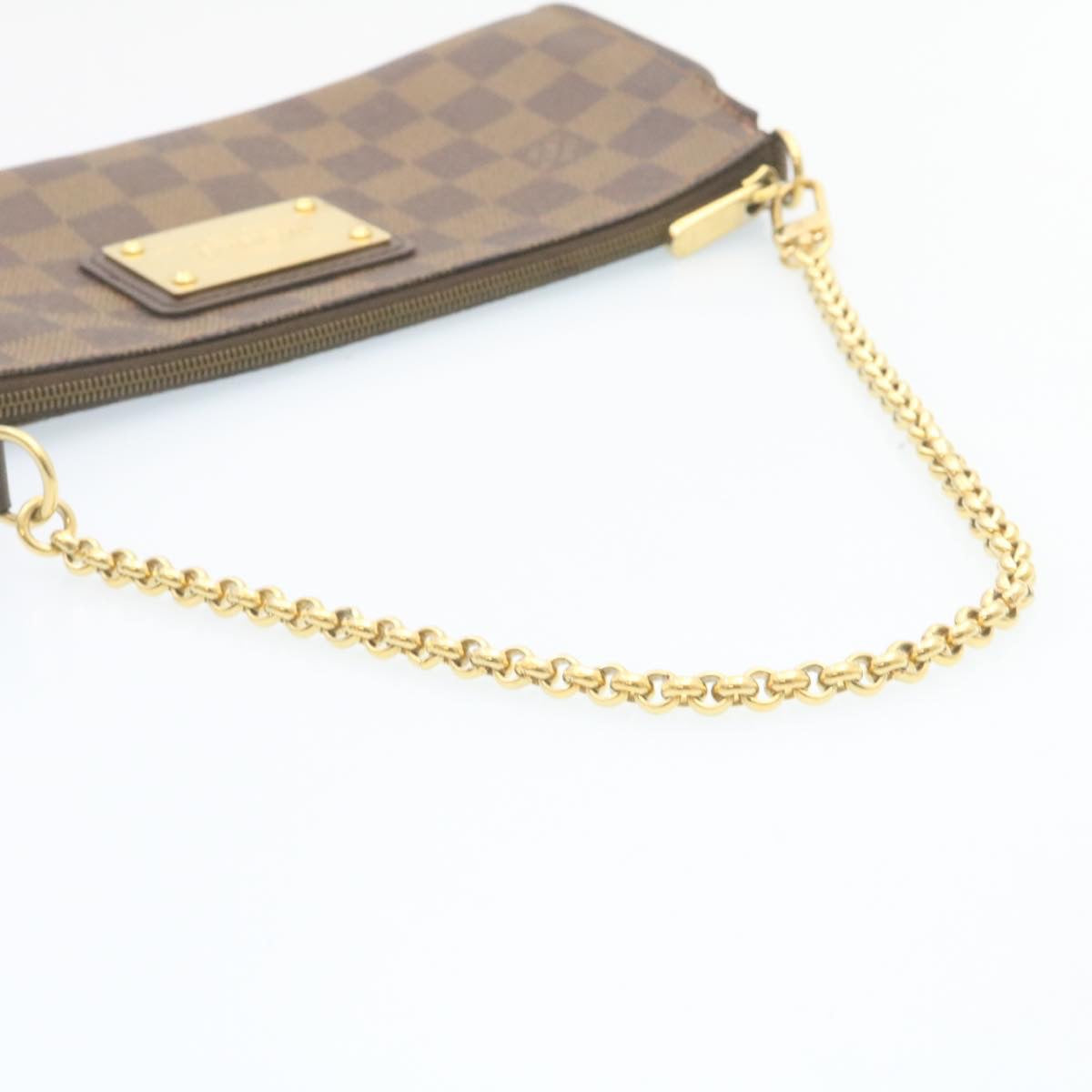 LOUIS VUITTON Damier Ebene Sophie 2Way Shoulder Pouch N51135 LV Auth 28177A