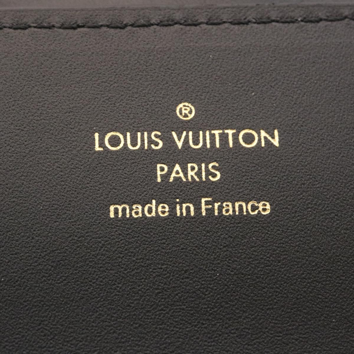 LOUIS VUITTON Catgram Card Case Orange M63900 LV Auth 28600