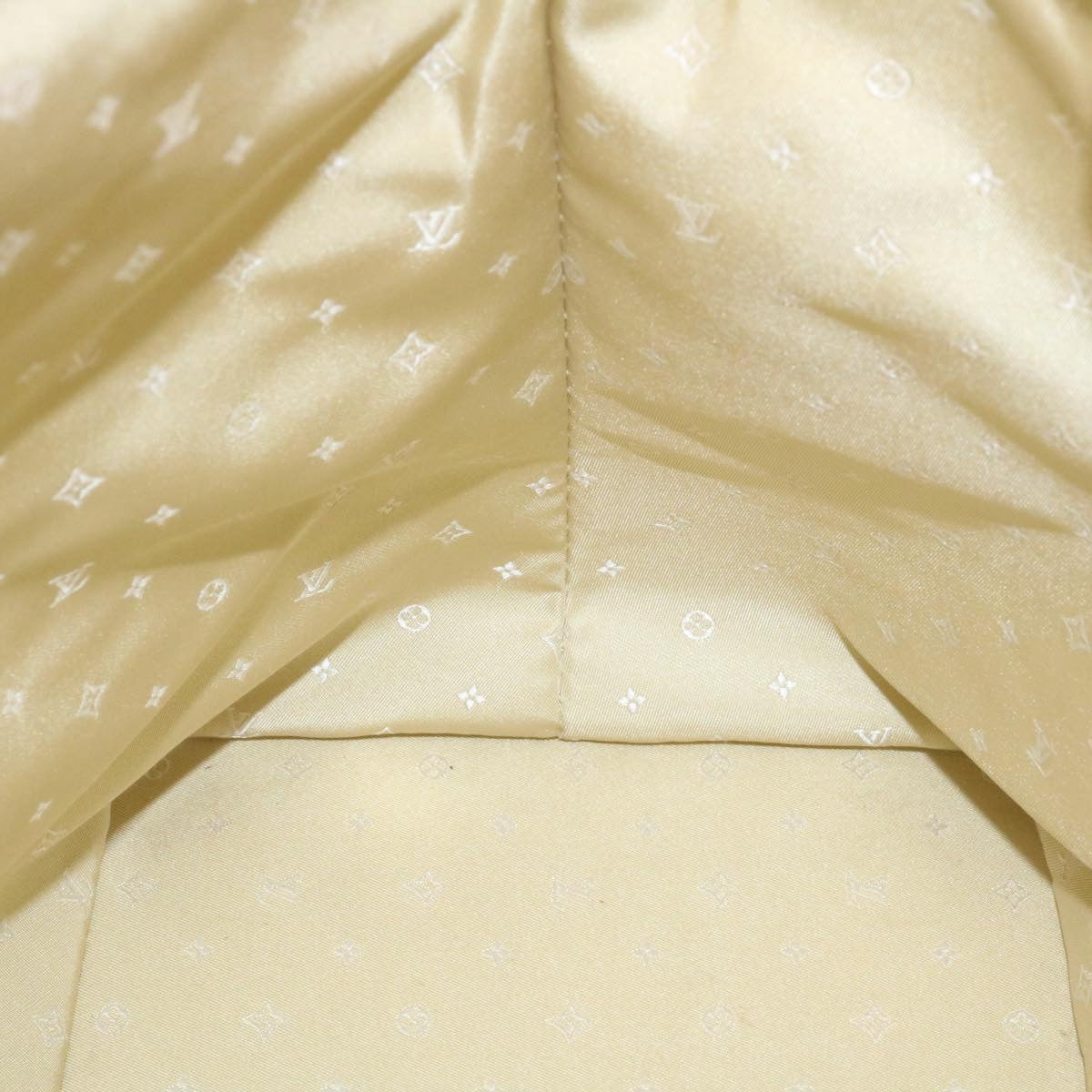 LOUIS VUITTON Suhari Lockit PM Hand Bag Leather Gold M91889 LV Auth 28662SM
