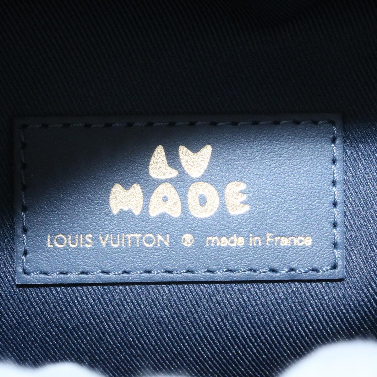 LOUIS VUITTON MonogramDenim drip Japanese cruiser ShoulderBag M45970 Auth 28766SM