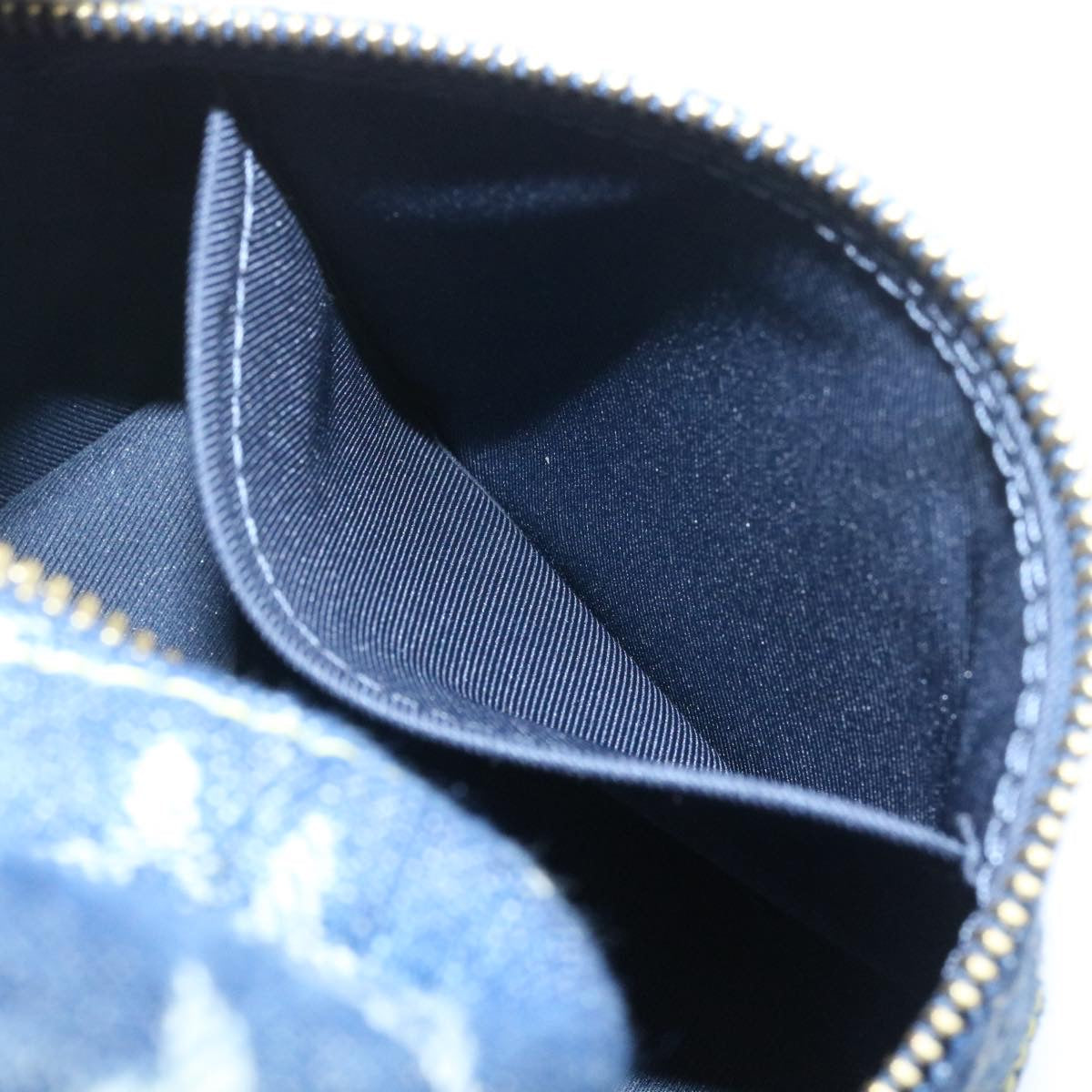 LOUIS VUITTON MonogramDenim drip Japanese cruiser ShoulderBag M45970 Auth 28766SM