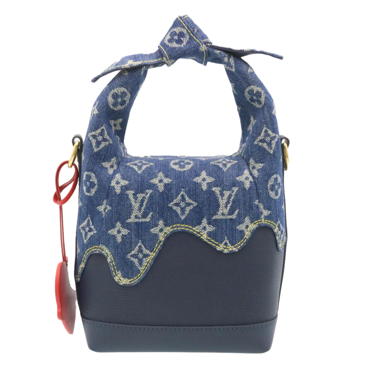 LOUIS VUITTON MonogramDenim drip Japanese cruiser ShoulderBag M45970 Auth 28766SM