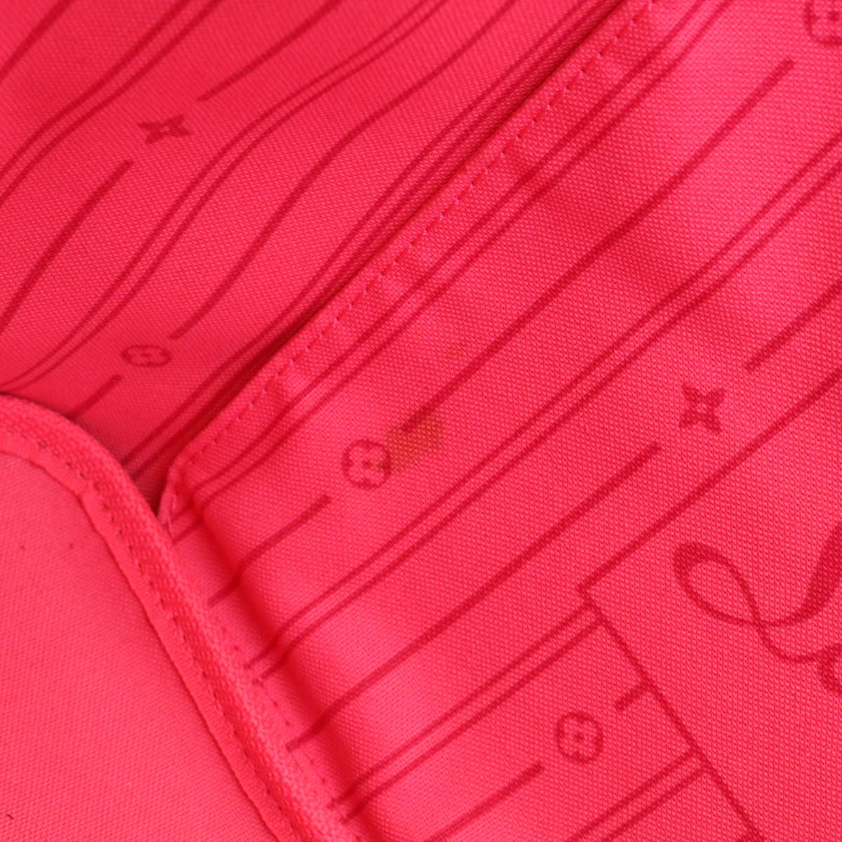 LOUIS VUITTON Monogram Rose Neverfull MM Tote Bag M48613 LV Auth 29172SAV