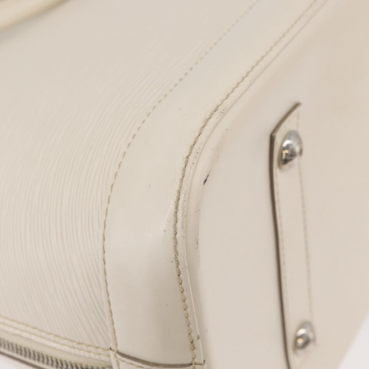 LOUIS VUITTON Epi Alma GM Hand Bag White M4032J LV Auth 29185