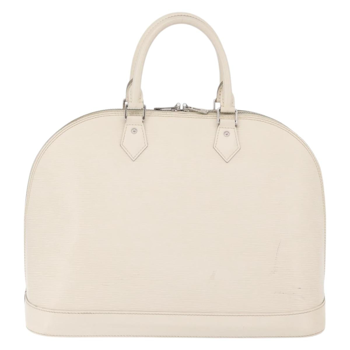 LOUIS VUITTON Epi Alma GM Hand Bag White M4032J LV Auth 29185