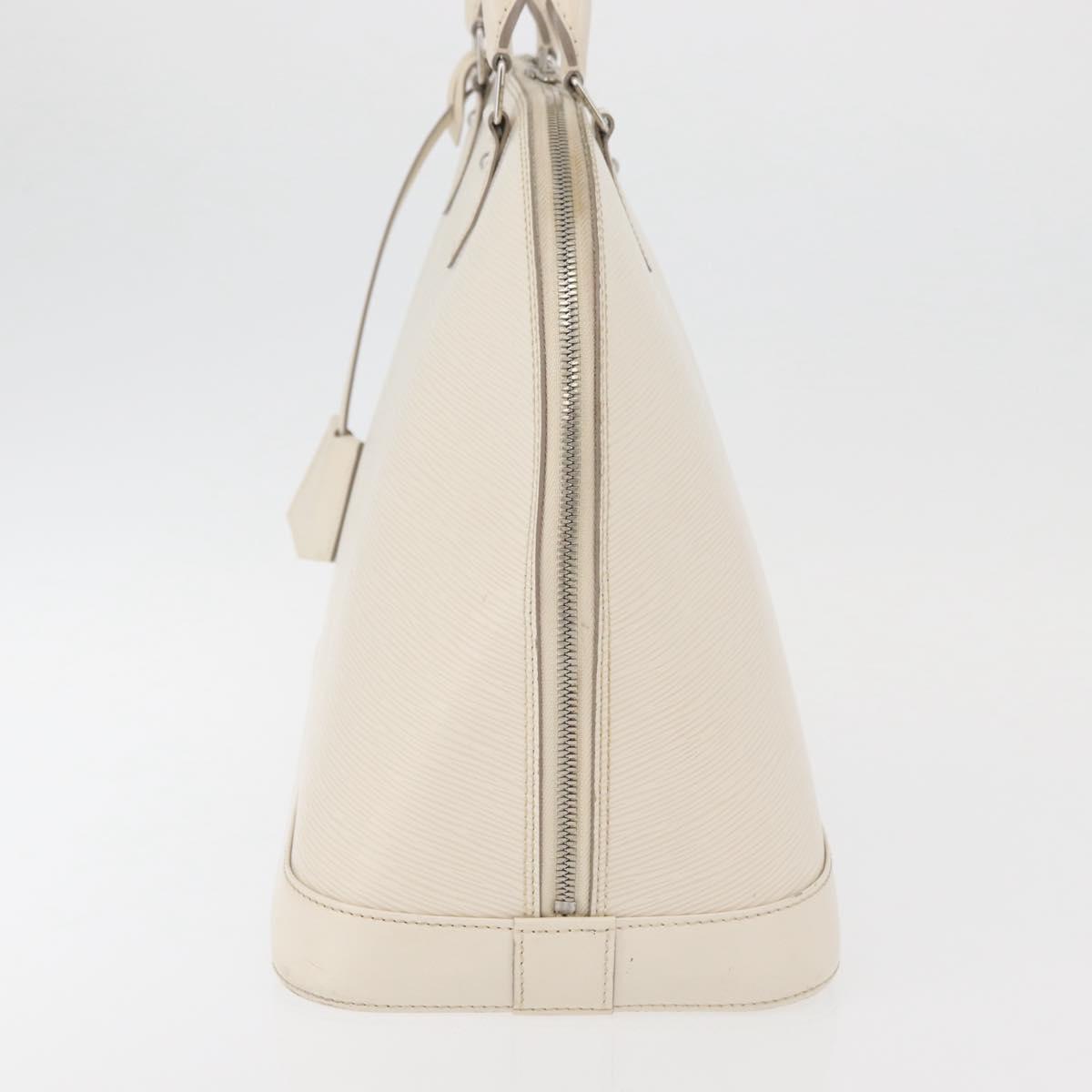 LOUIS VUITTON Epi Alma GM Hand Bag White M4032J LV Auth 29185