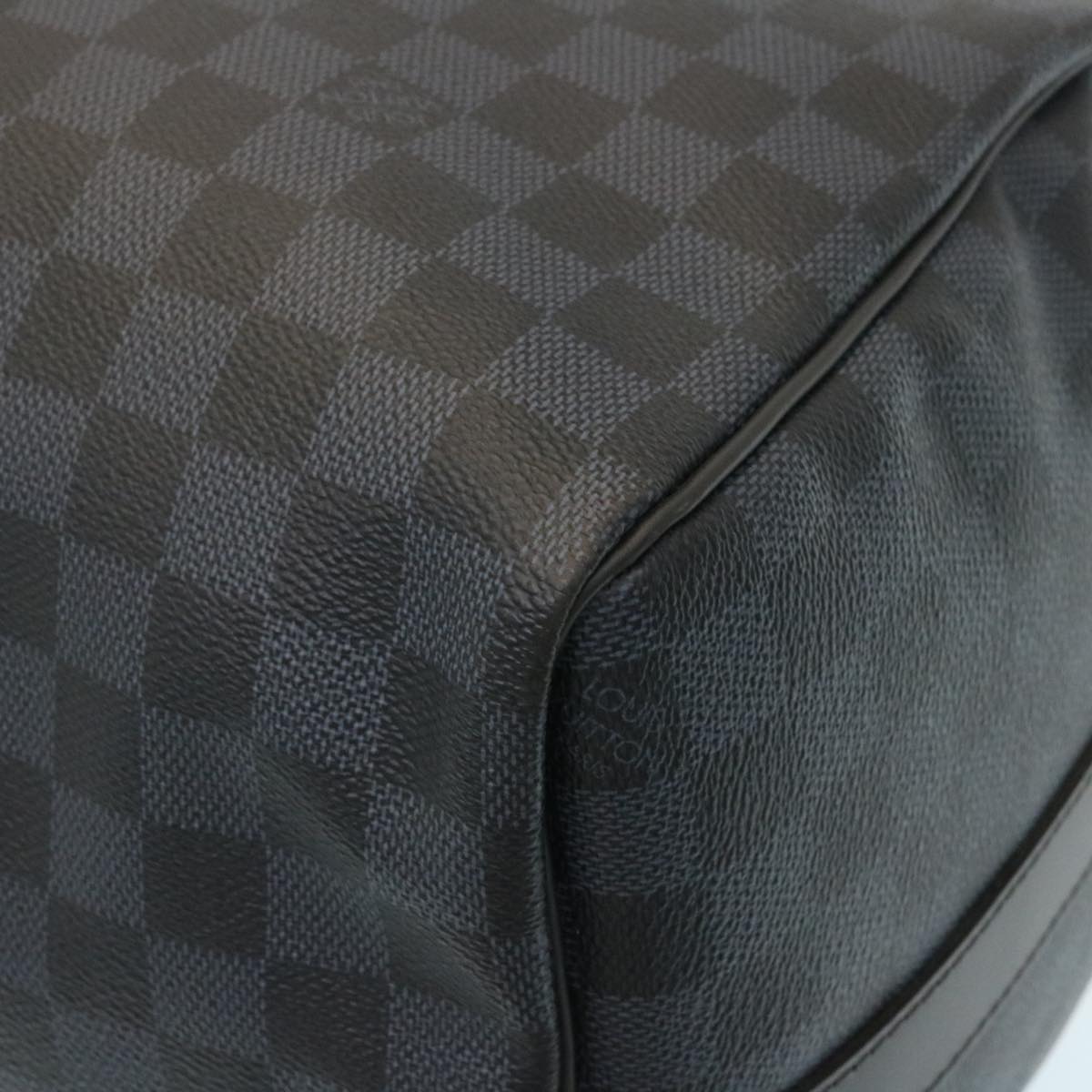 LOUIS VUITTON Damier Cobalt Keepall Bandouliere 45 Boston Bag N41349 Auth 29189S