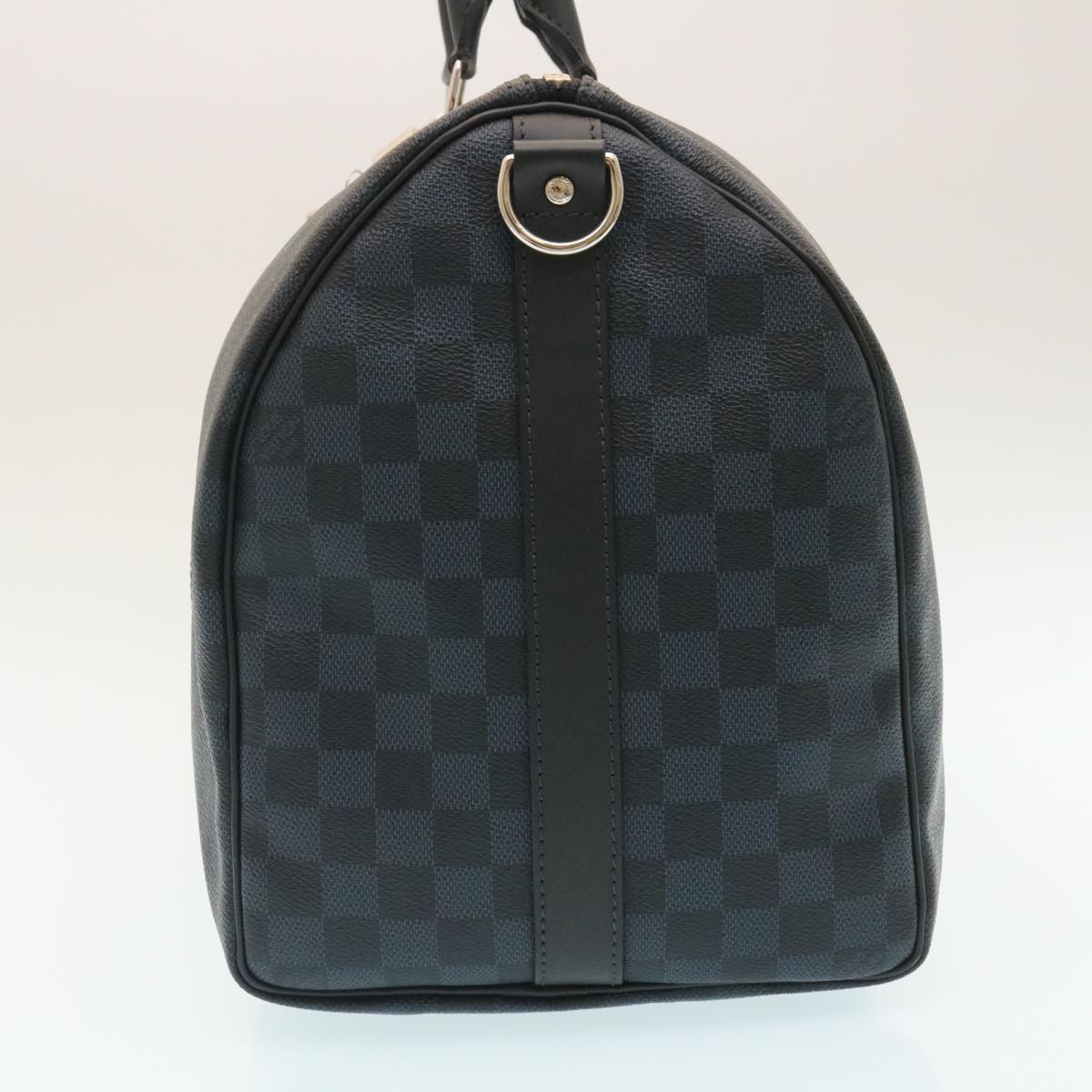 LOUIS VUITTON Damier Cobalt Keepall Bandouliere 45 Boston Bag N41349 Auth 29189S