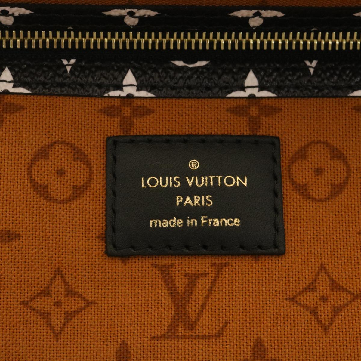 LOUIS VUITTON LV Crafty Keepall Bandouliere 45 Boston Caramel M45473 Auth 29194S