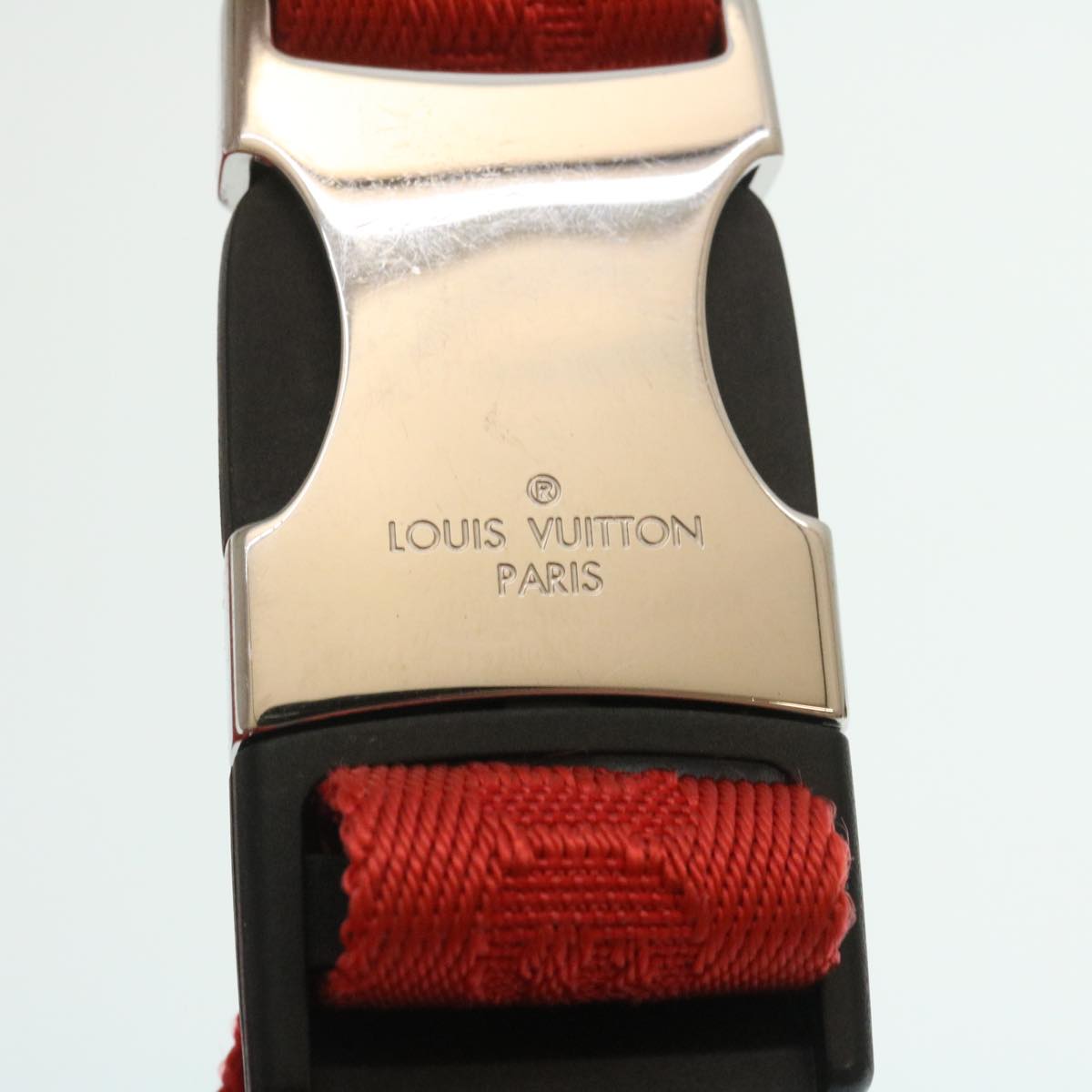 LOUIS VUITTON ﾃ Supreme Epi Bum Bag Waist Bag Red M53418 LV Auth 29232SM