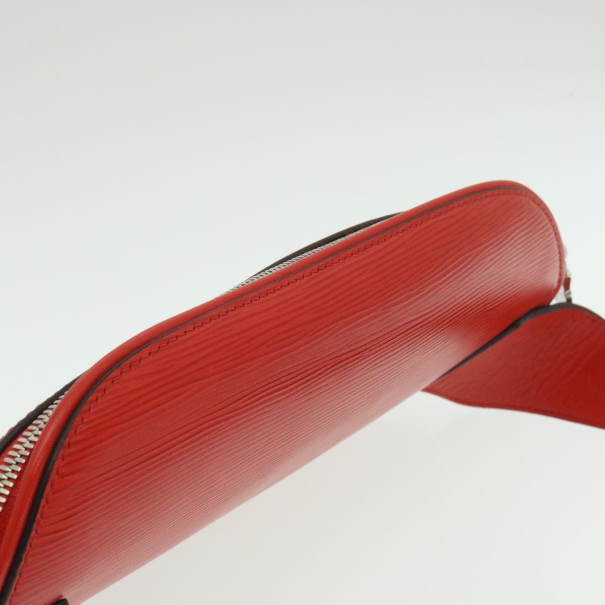 LOUIS VUITTON ﾃ Supreme Epi Bum Bag Waist Bag Red M53418 LV Auth 29232SM