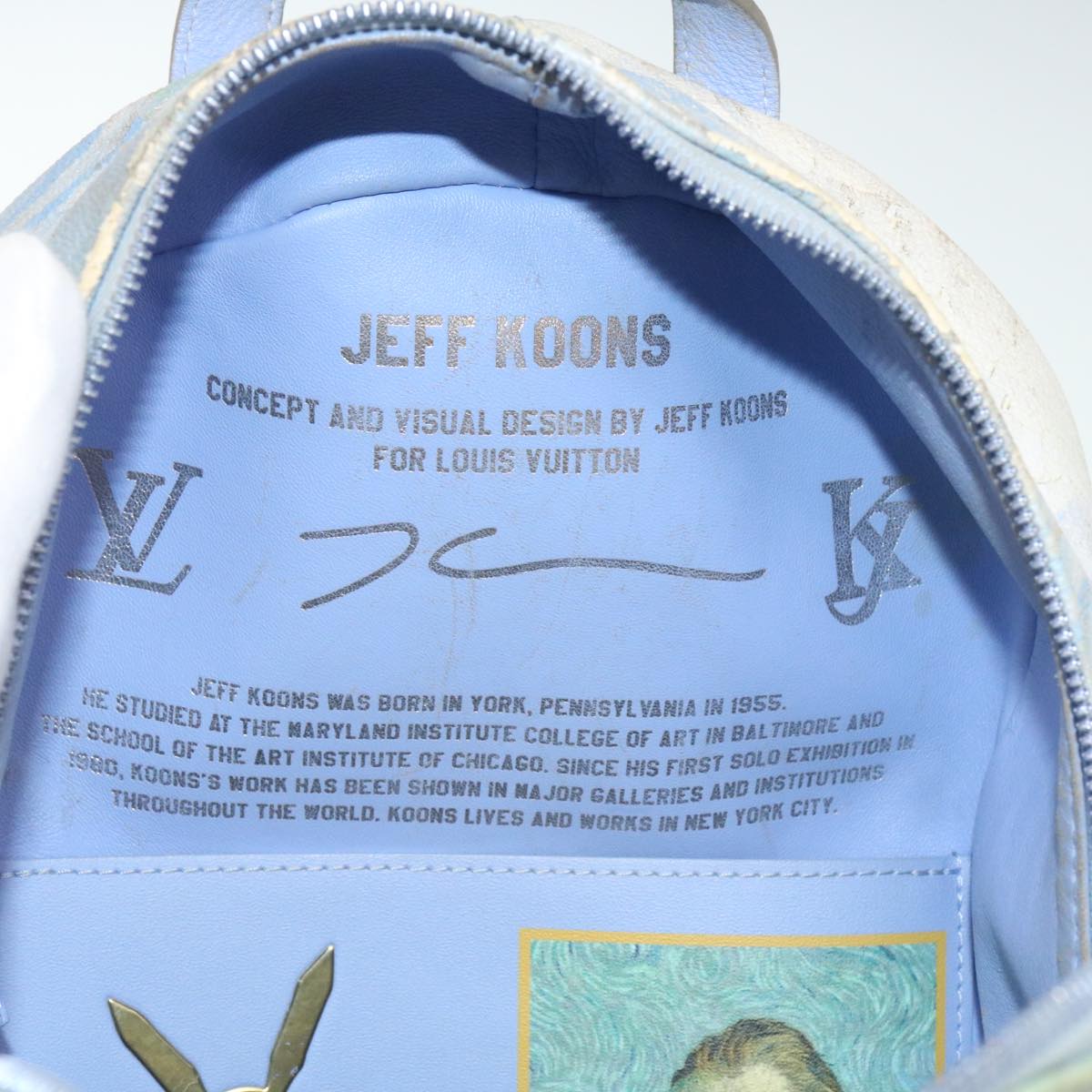 LOUIS VUITTON Van Gogh Masters Collection Palm Springs Backpack M43374 LV 29237A