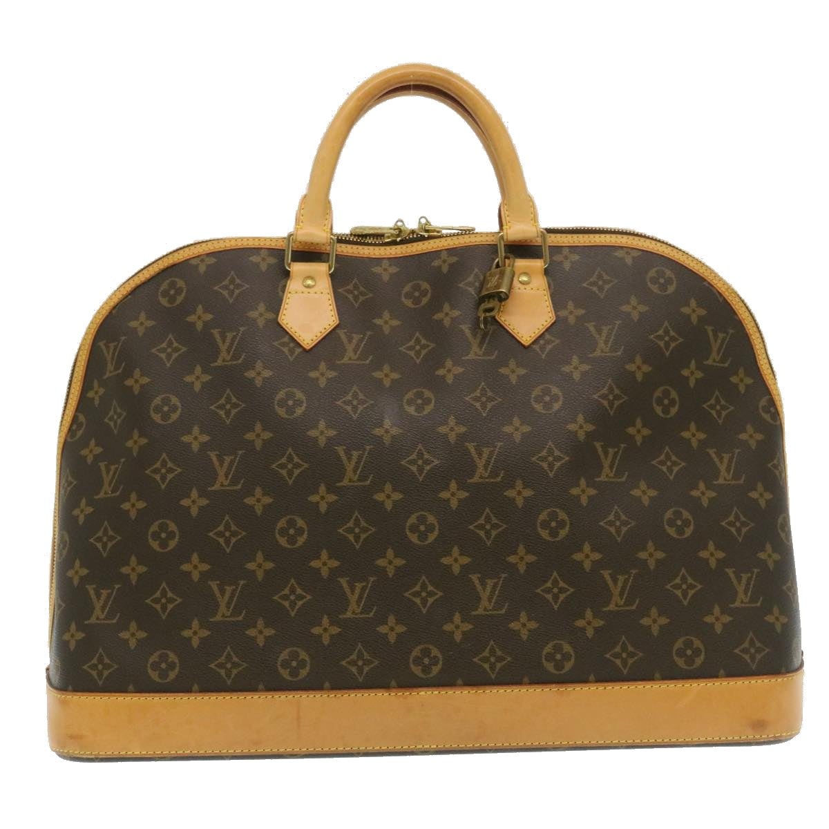 LOUIS VUITTON Monogram Alma Voyage MM Hand Bag M41446 LV Auth 29487V