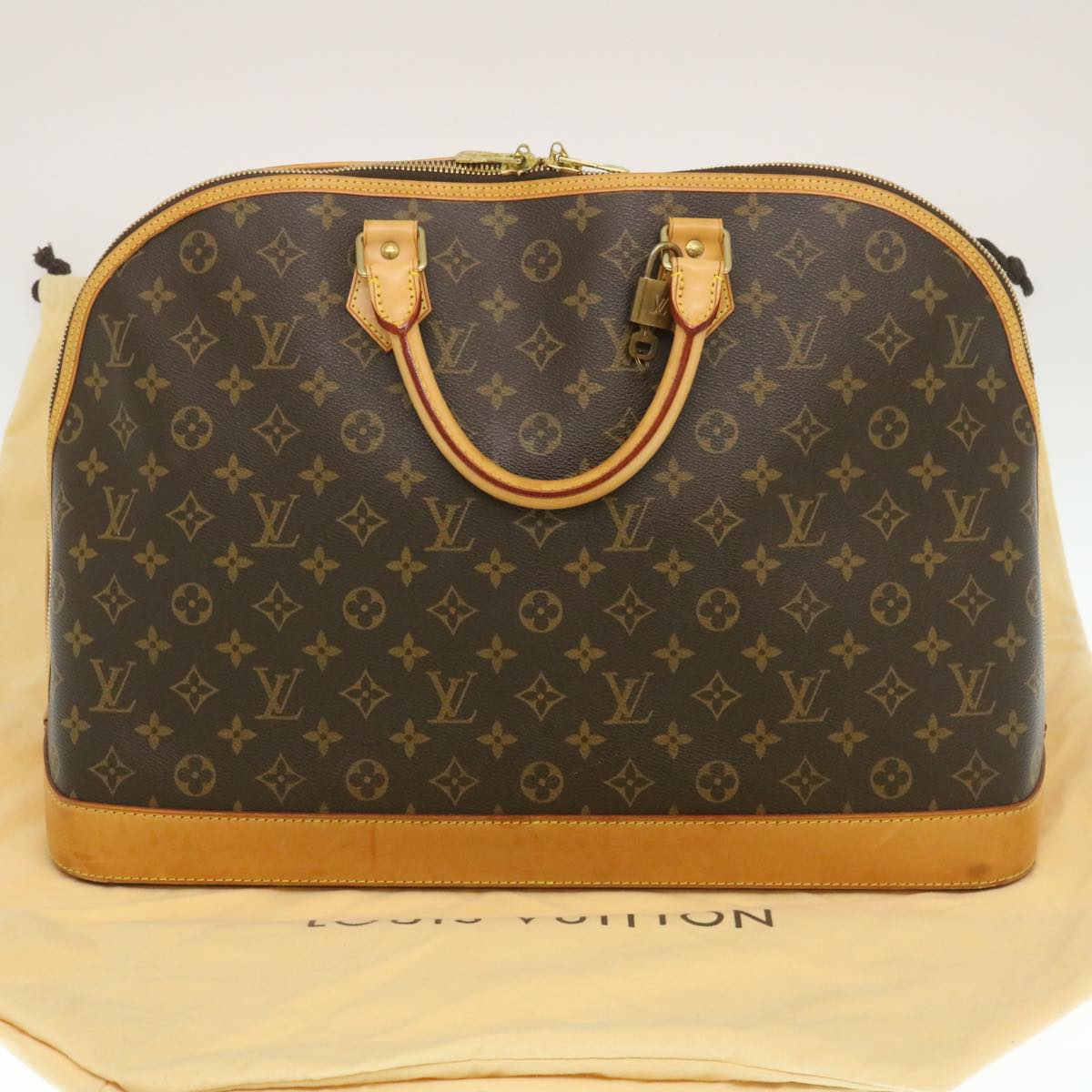 LOUIS VUITTON Monogram Alma Voyage MM Hand Bag M41446 LV Auth 29487V