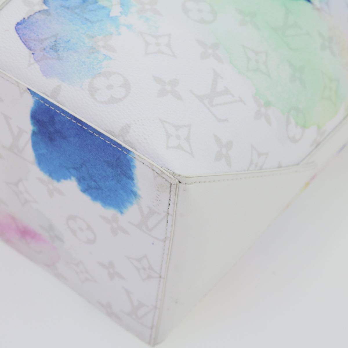 LOUIS VUITTON Monogram water Sac Weekend Tote Bag Multicolor M45754 Auth 29500S