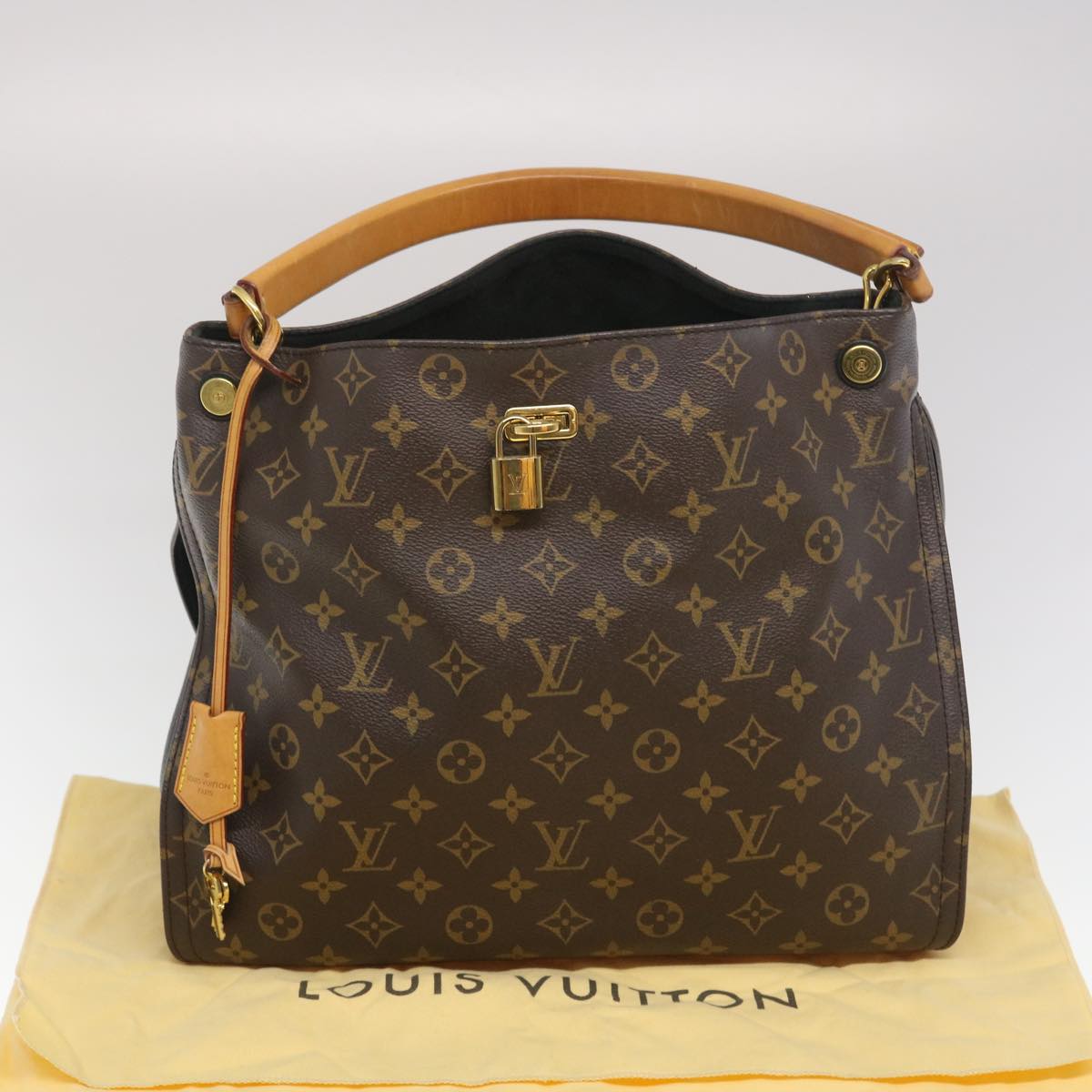 LOUIS VUITTON Monogram Gaia Shoulder Bag M41621 LV Auth 29510A