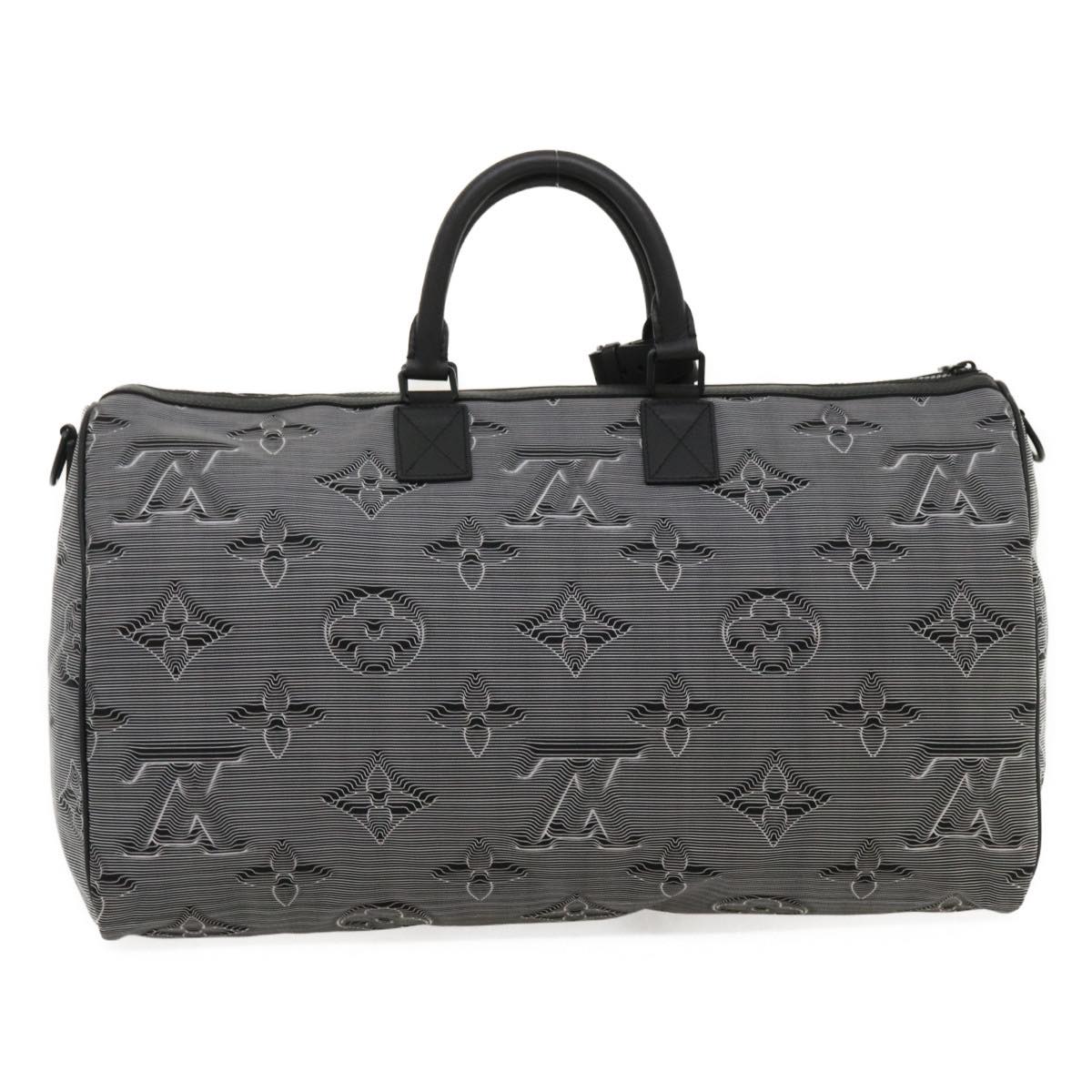 LOUIS VUITTON KeepallBandouliere 50 BostonBag Reversible 2054 M44939 Auth 29550A