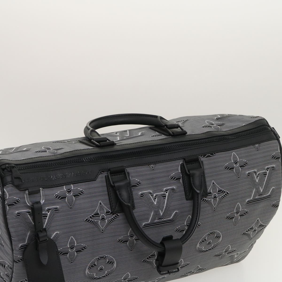 LOUIS VUITTON KeepallBandouliere 50 BostonBag Reversible 2054 M44939 Auth 29550S