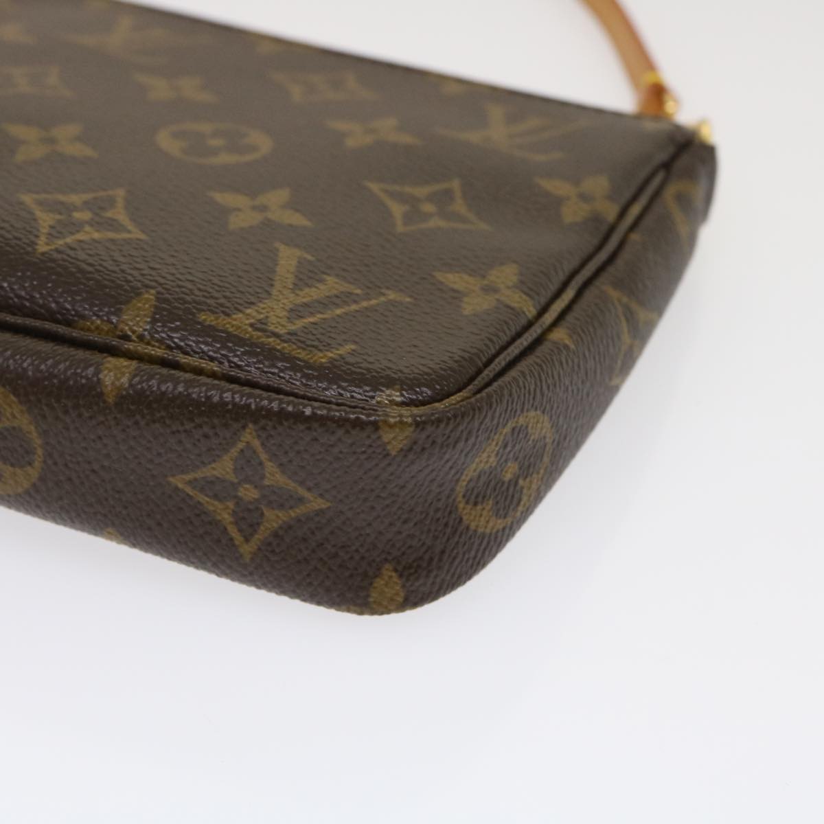 LOUIS VUITTON Monogram Panda Pochette Accessoires Pouch M51981 LV Auth 29555A