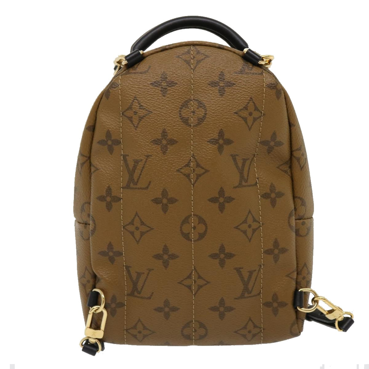 LOUIS VUITTON Monogram Reverse Palm Springs Mini Backpack M42411 LV Auth 29556A