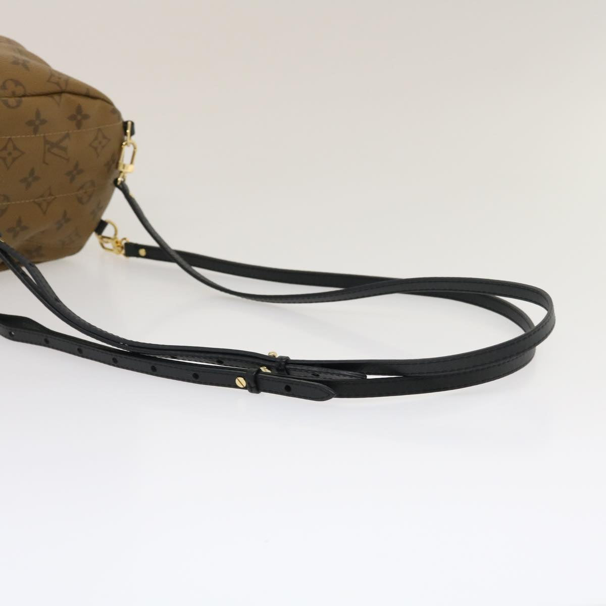 LOUIS VUITTON Monogram Reverse Palm Springs Mini Backpack M42411 LV Auth 29556A