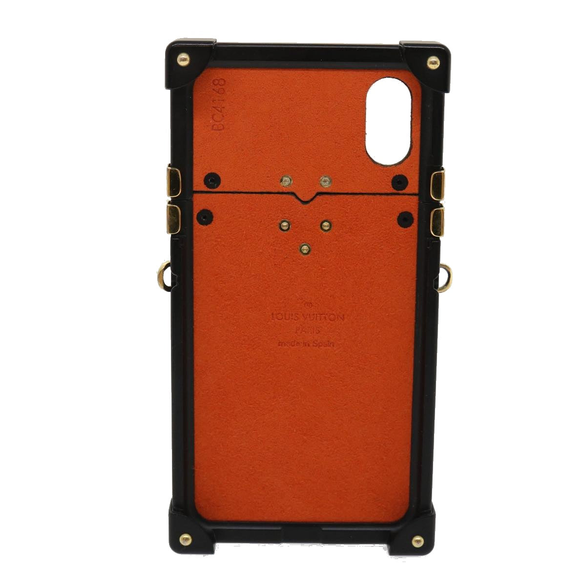 LOUIS VUITTON Transformed Monogram Cat Eye Trunk iPhone Case M63891 Auth 29562A