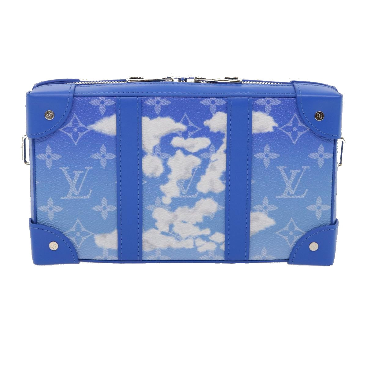 LOUIS VUITTON Monogram Clouds Soft Trunk Wallet Shoulder Bag M45432 Auth 29570S