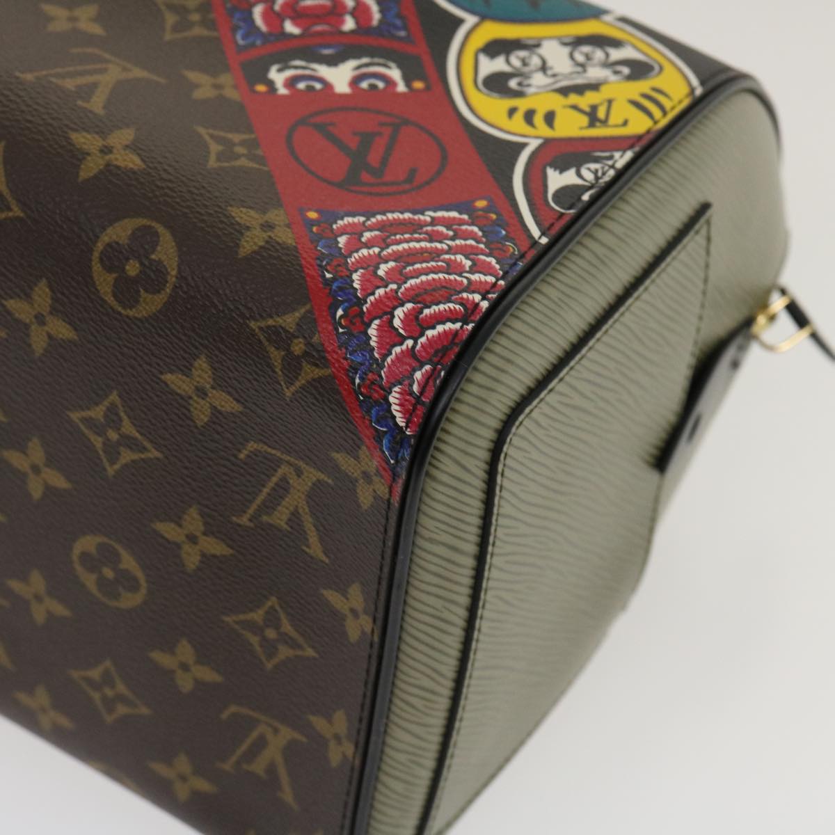 LOUIS VUITTON Monogram Epi Kabuki Speedy 30 Hand Bag M43505 LV Auth 29583SM