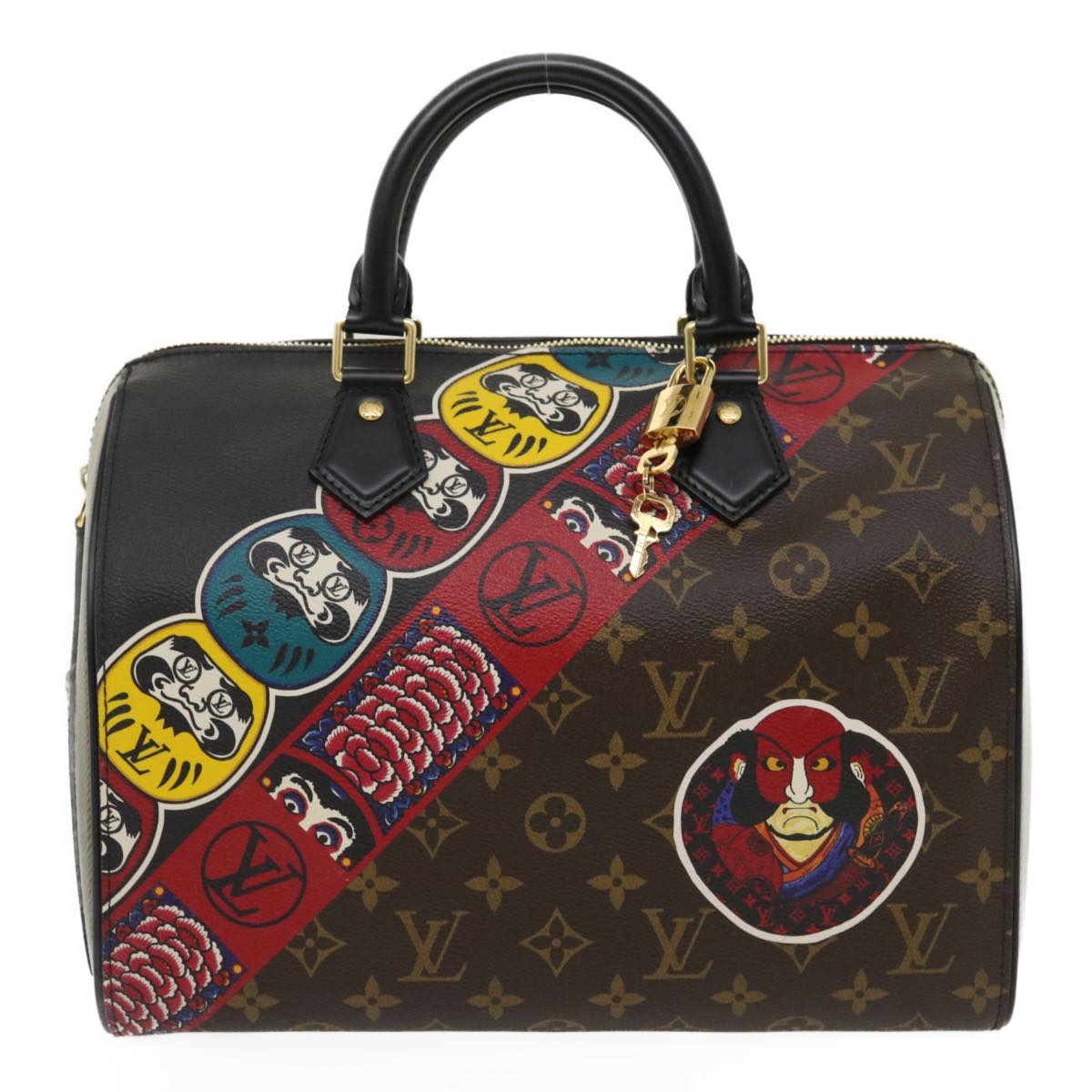 LOUIS VUITTON Monogram Epi Kabuki Speedy 30 Hand Bag M43505 LV Auth 29583SM