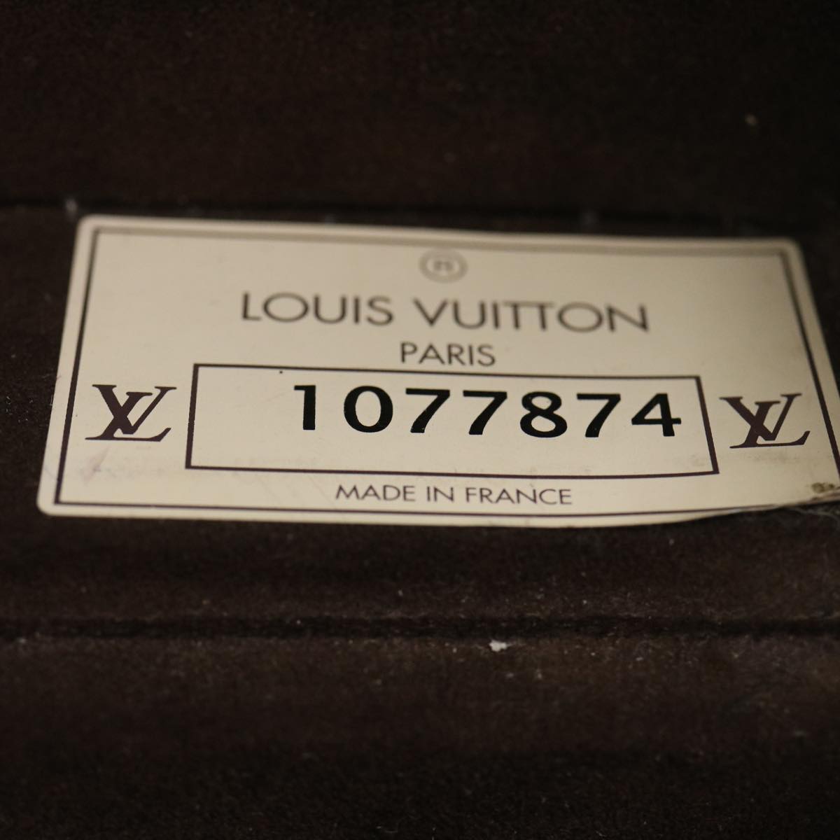 LOUIS VUITTON Damier Ebene Cotteville 40 Trunk LV Auth 29607SV