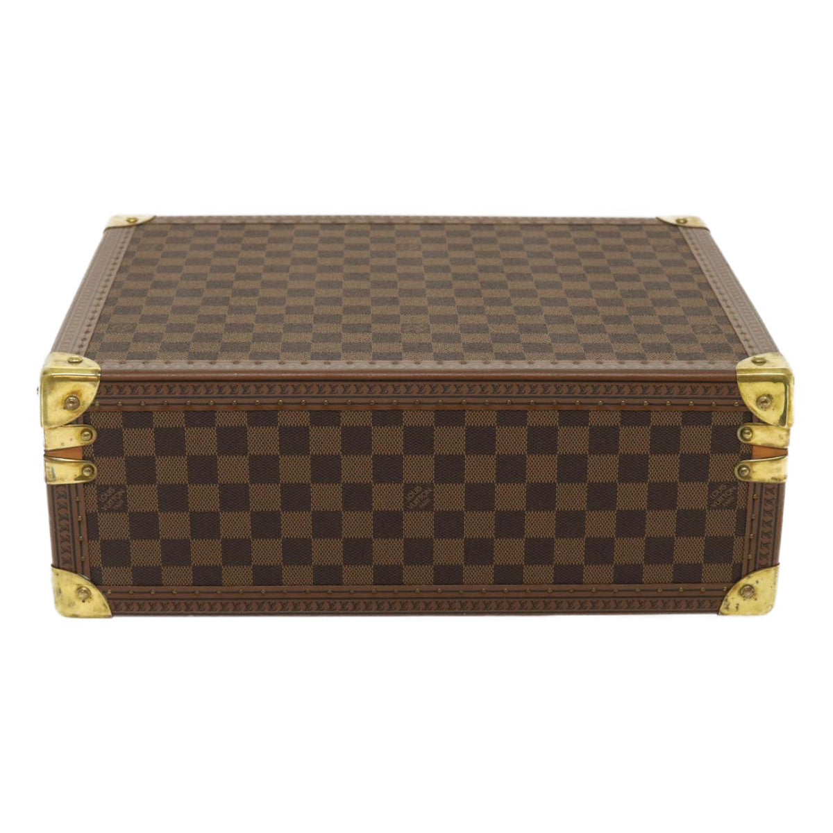 LOUIS VUITTON Damier Ebene Cotteville 40 Trunk LV Auth 29607A