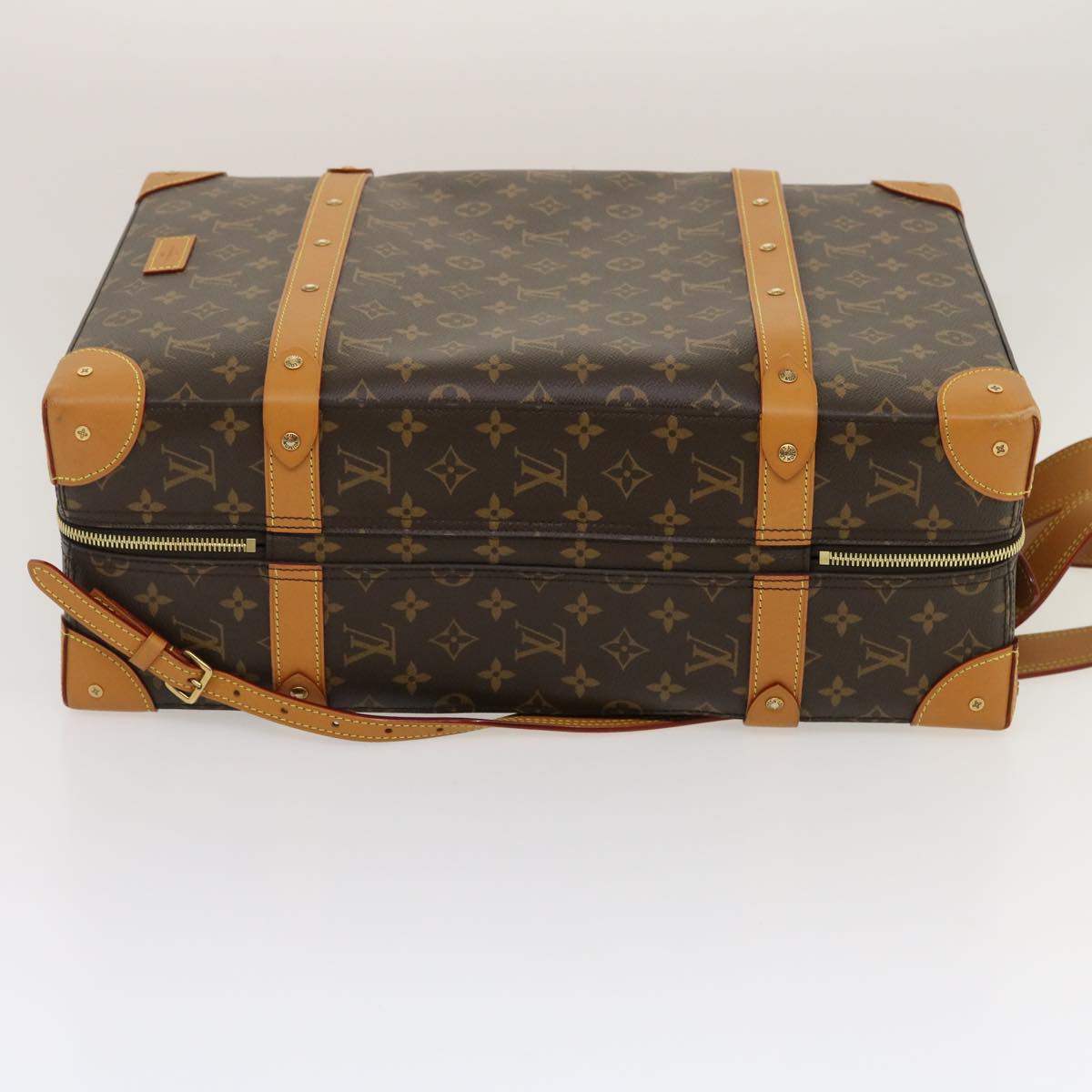 LOUIS VUITTON Monogram Soft Trunk Backpack MM Trunk M44749 LV Auth 29610SM