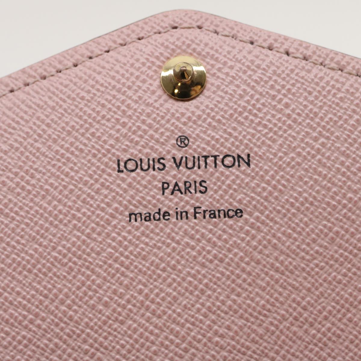 LOUIS VUITTON Monogram Portefeuille Sarah Long Wallet Pink M62235 LV Auth 29709A