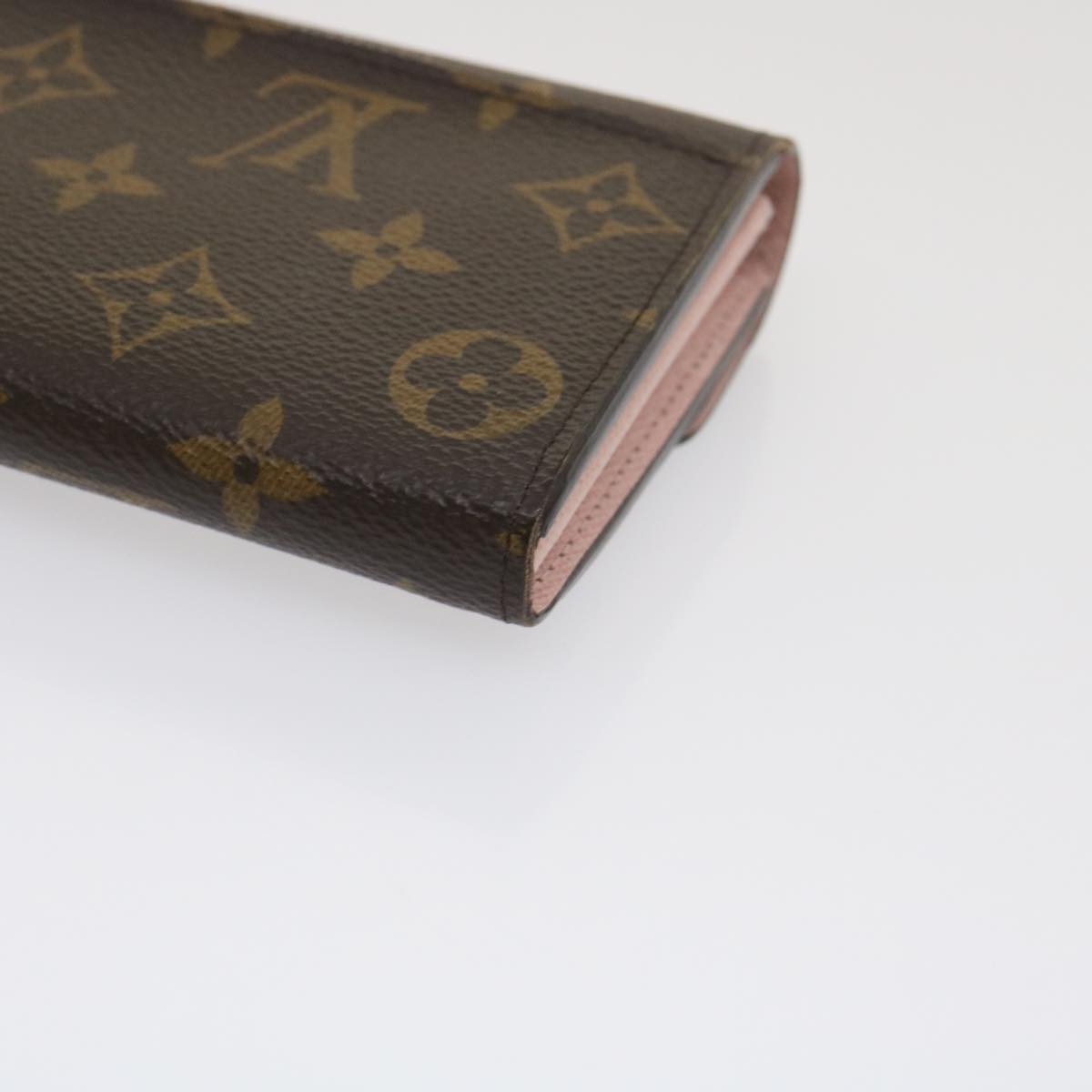 LOUIS VUITTON Monogram Portefeuille Sarah Long Wallet Pink M62235 LV Auth 29709A