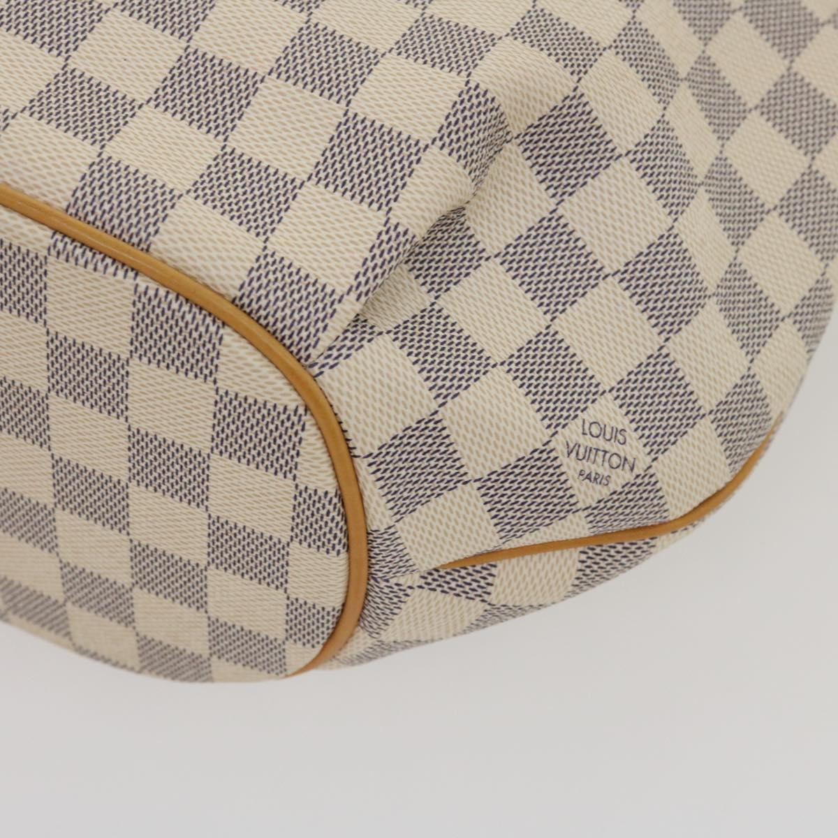 LOUIS VUITTON Damier Azur Riviera PM 2Way Tote Bag N48250 LV Auth 29879V