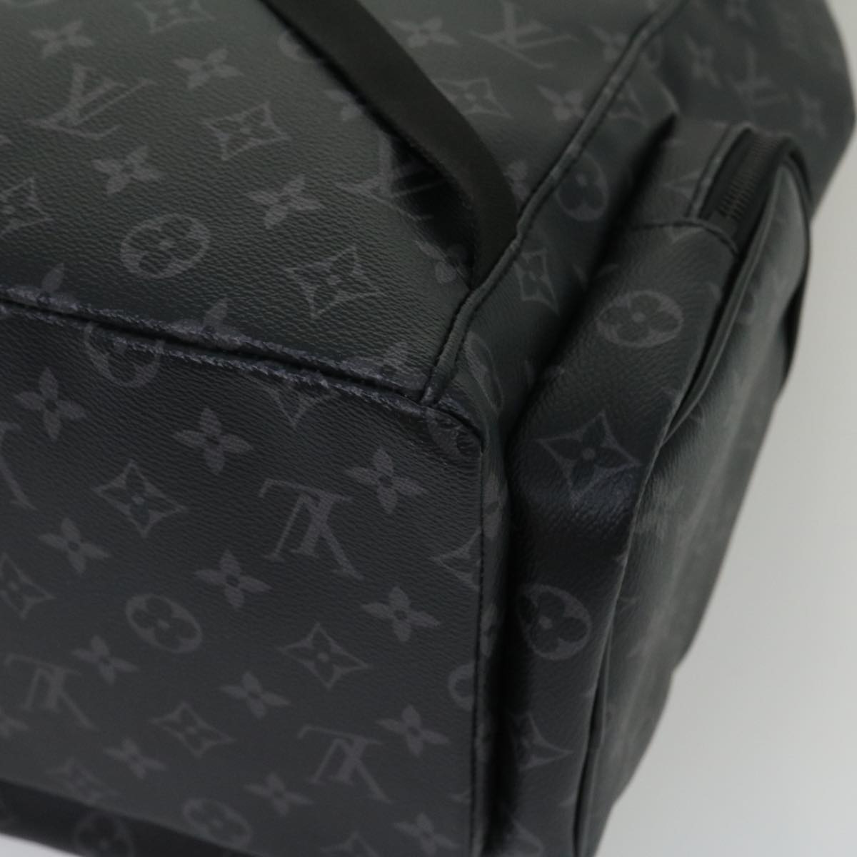 LOUIS VUITTON Monogram Eclipse Trio Backpack Backpack M45538 LV Auth 29886A