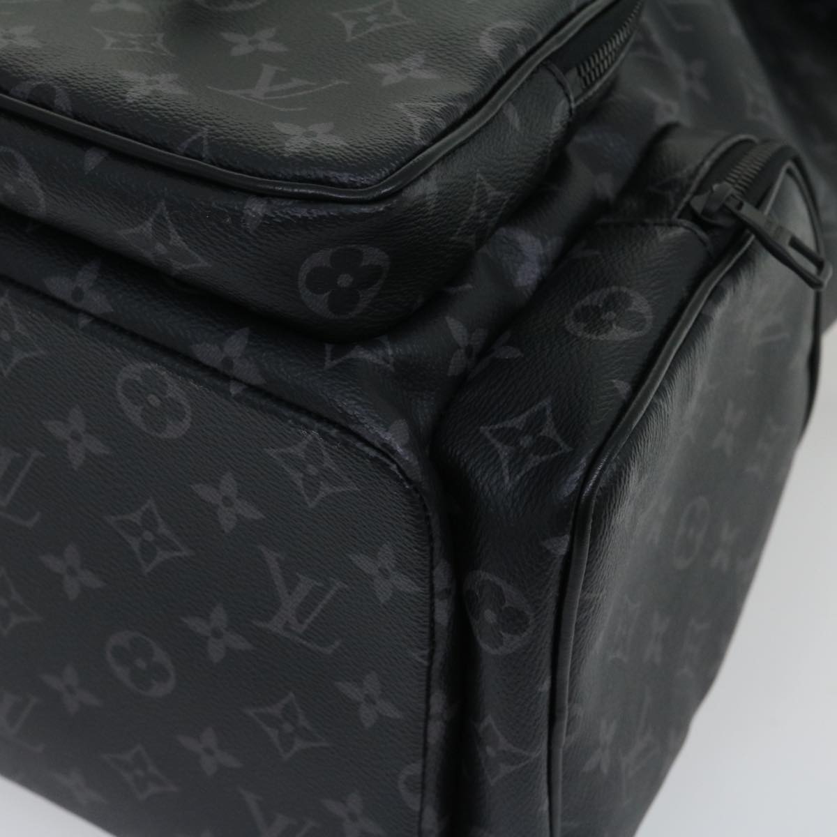 LOUIS VUITTON Monogram Eclipse Trio Backpack Backpack M45538 LV Auth 29886A