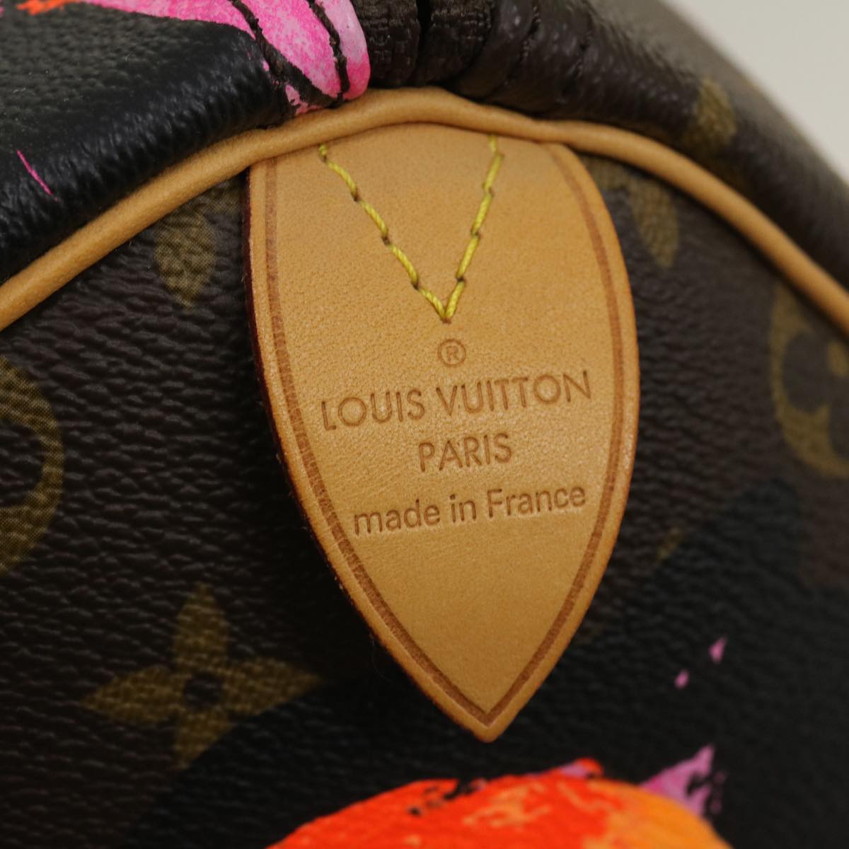 LOUIS VUITTON Monogram Rose Keepall 50 Boston Bag M48605 LV Auth 29944SV