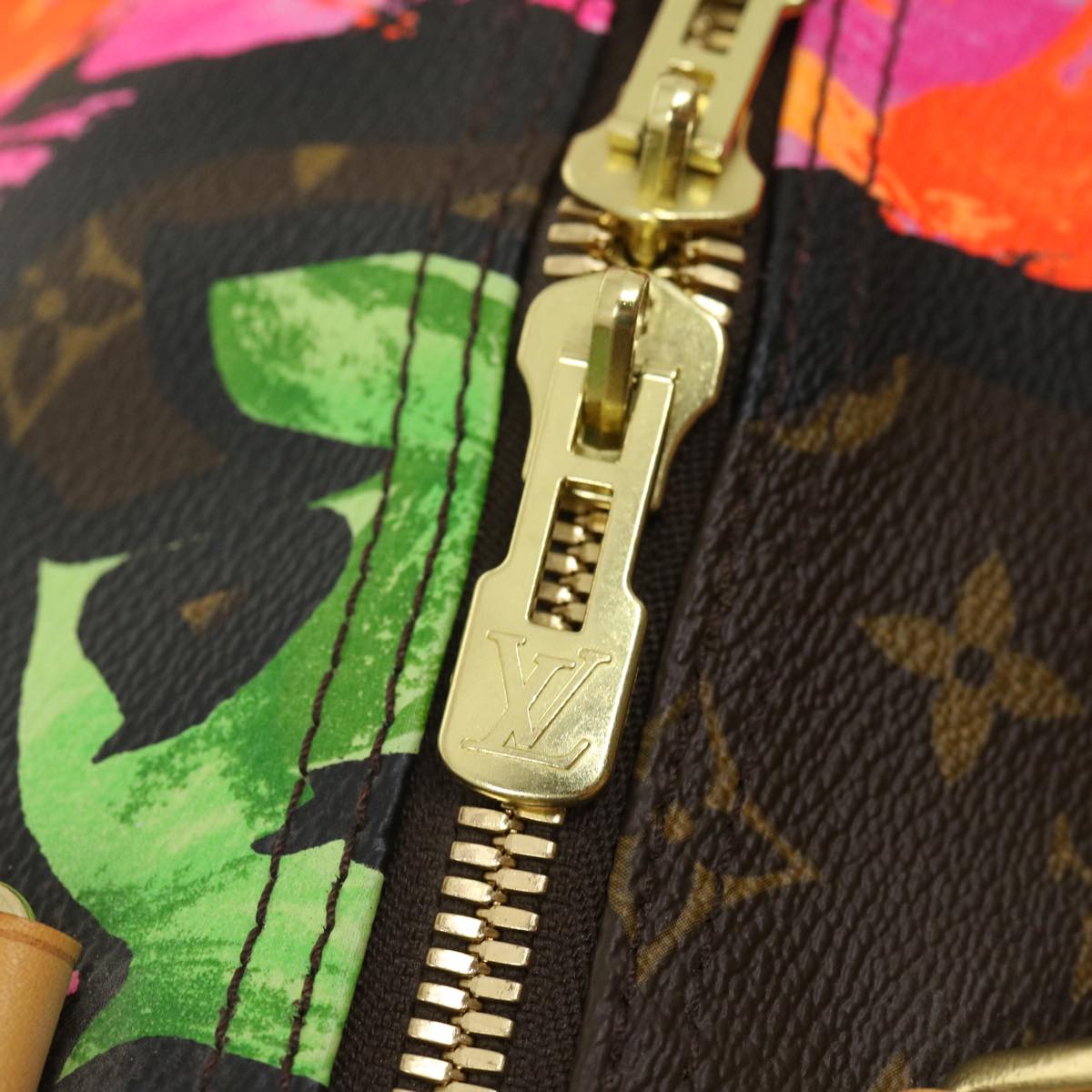 LOUIS VUITTON Monogram Rose Keepall 50 Boston Bag M48605 LV Auth 29944SV