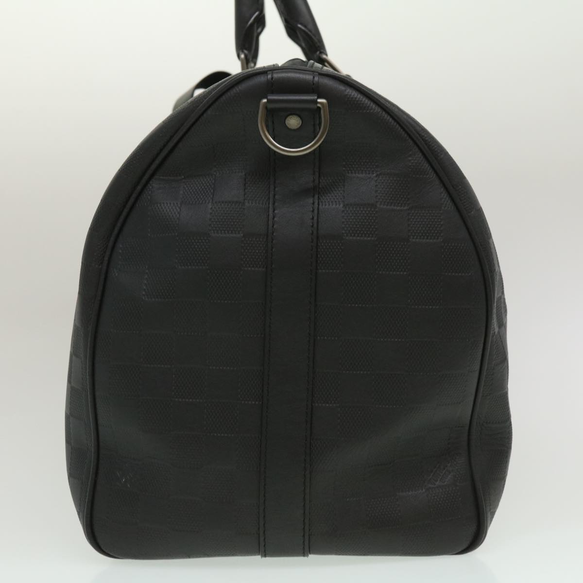 LOUIS VUITTON Damier Infini Keepall Bandouliere 45 Boston Bag N41145 LV 29957S