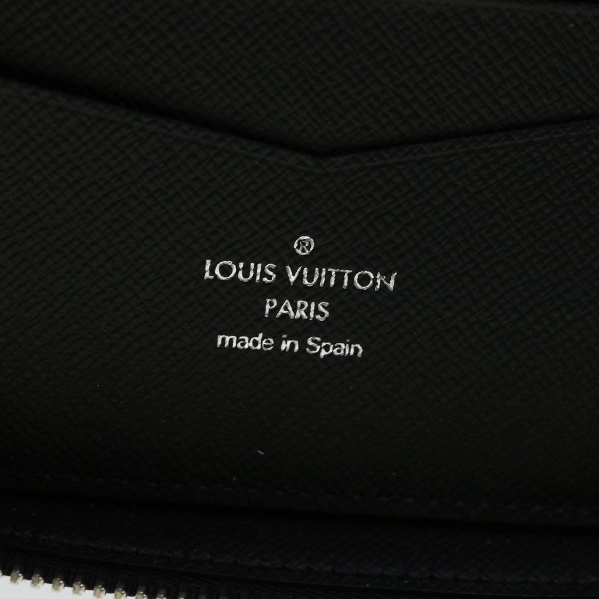 LOUIS VUITTON Epi Dandy Wallet Travel Case Black M64000 LV Auth 30084A