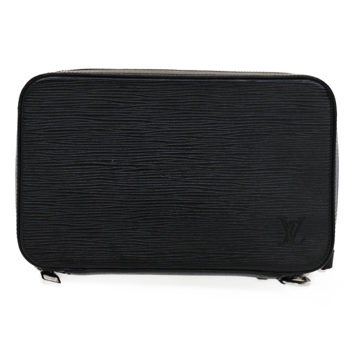 LOUIS VUITTON Epi Dandy Wallet Travel Case Black M64000 LV Auth 30084A