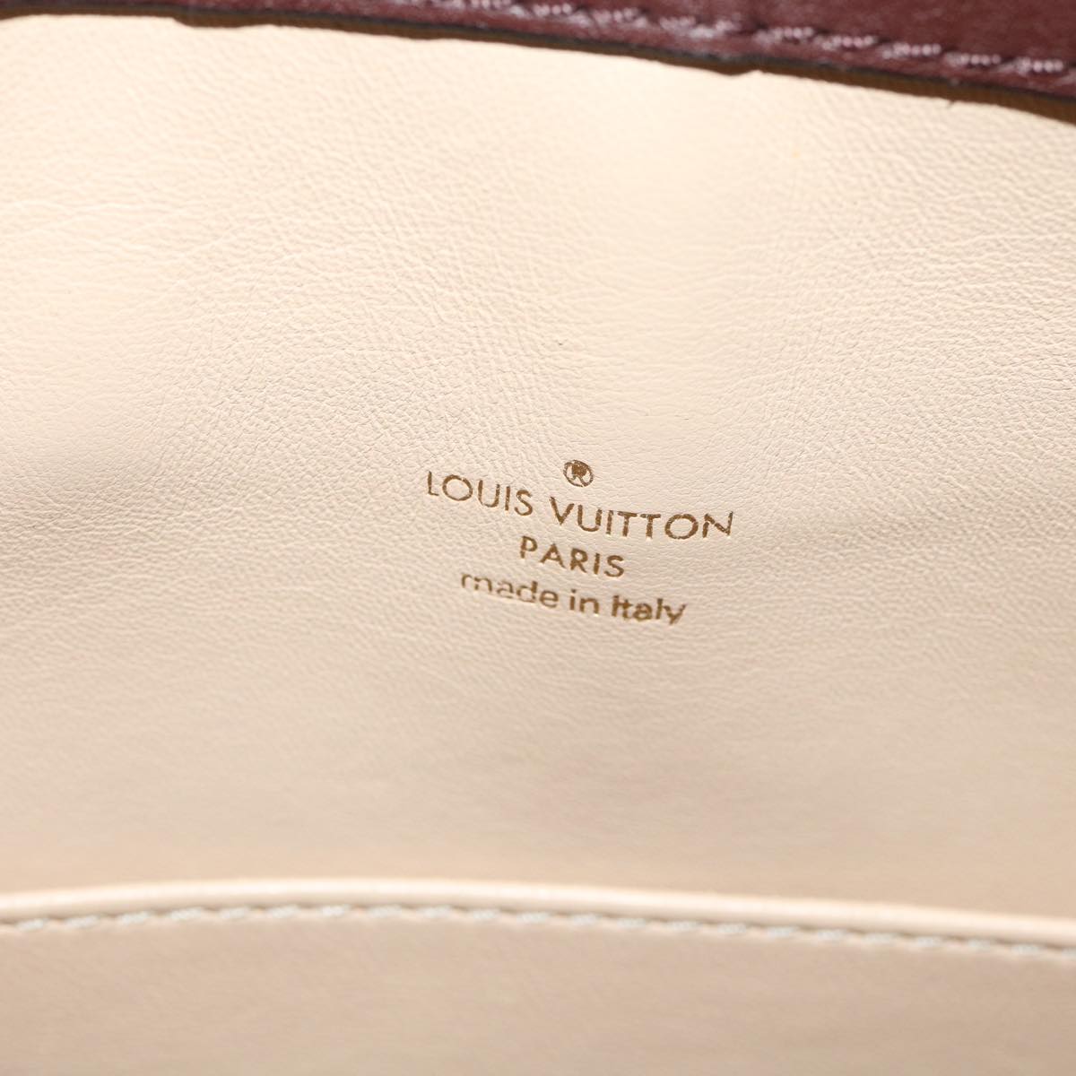 LOUIS VUITTON Monogram Speedy Amazon PM Shoulder Bag White M42210 Auth 30478SM