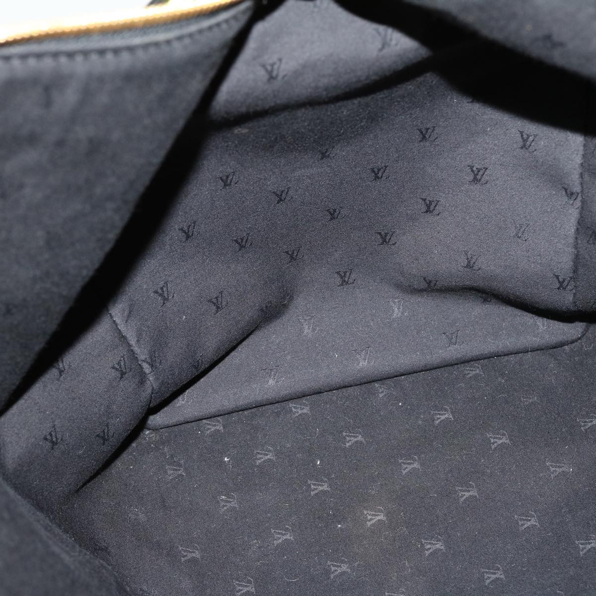 LOUIS VUITTON Toile Canwan Keepall Bandouliere 50 Boston Bag M95366 Auth 30574S