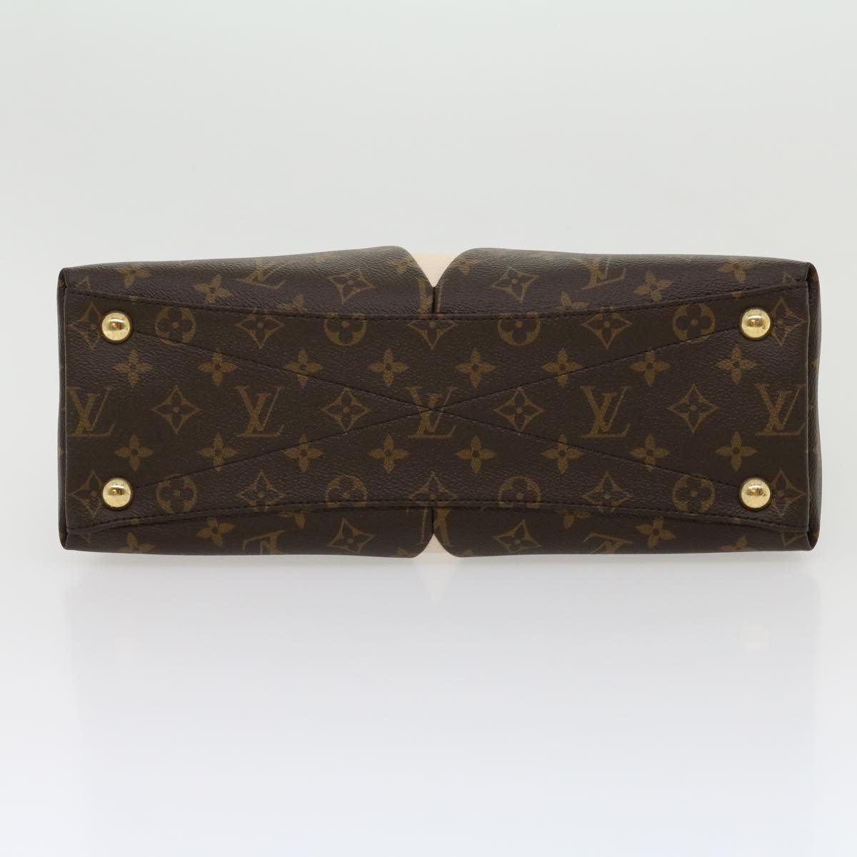 LOUIS VUITTON Monogram V Tote MM Tote Bag 2way M45273 LV Auth 30668S